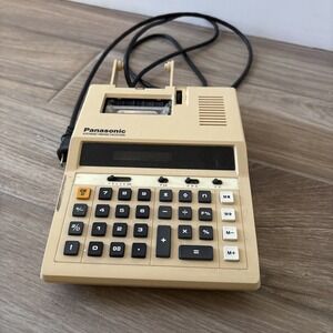 Panasonic Electronic Printing Calculator Model JE-2821P - For‎ Parts Only